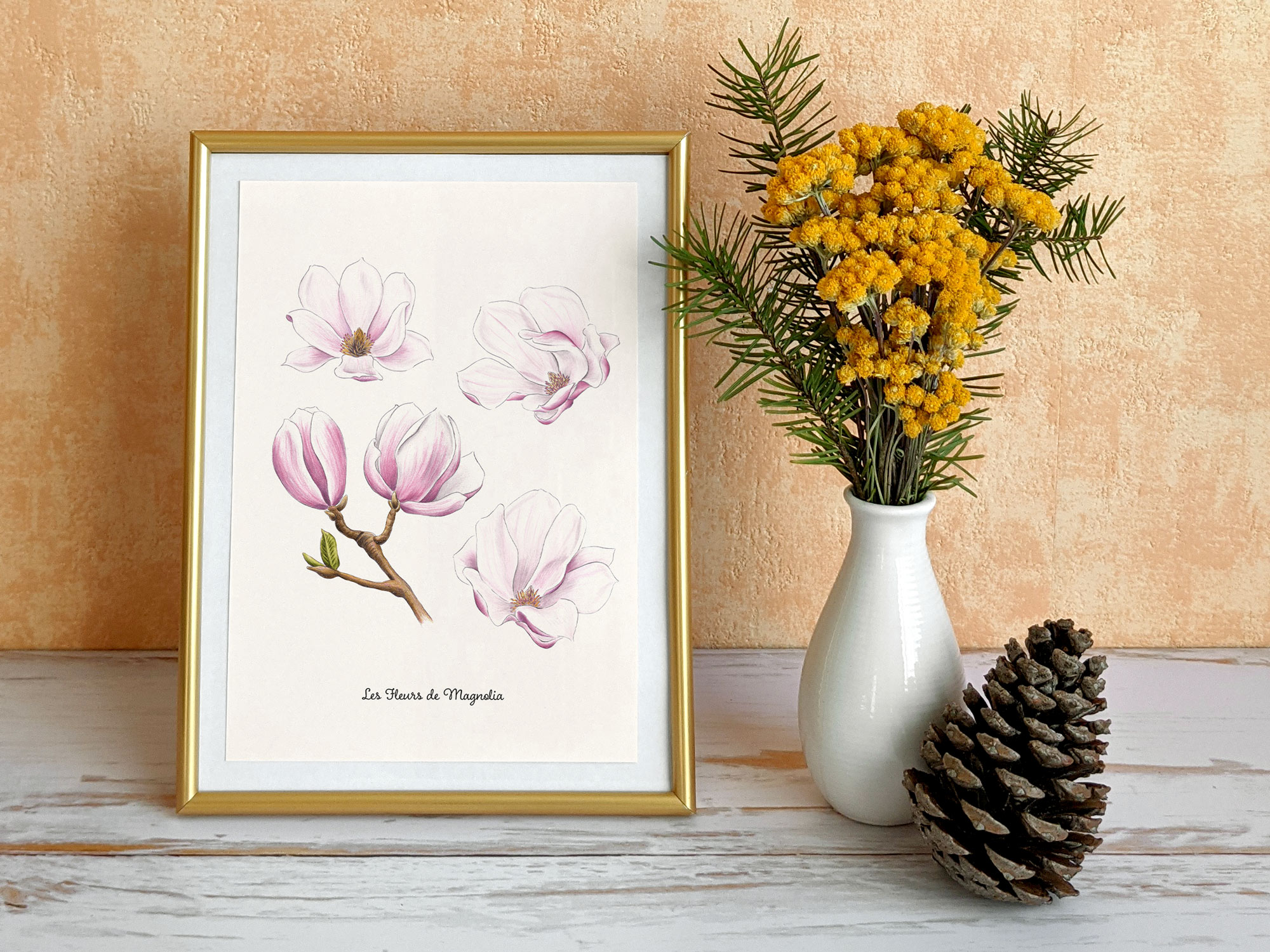 Les Fleurs de Magnolia - A5