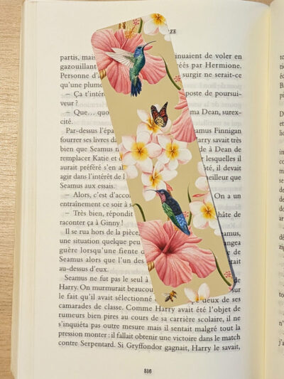 Marque-page "Nature Exotique"