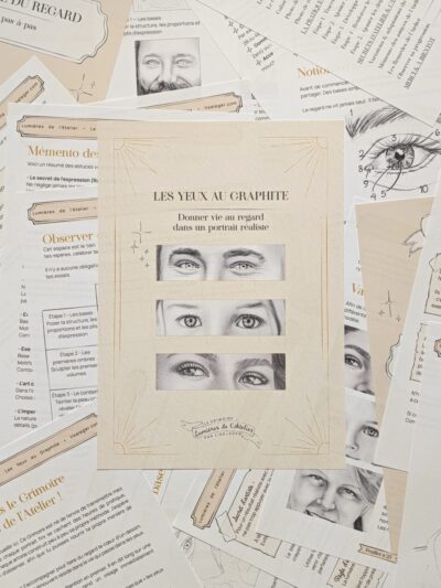 Les Yeux au Graphite : Donner vie au regard dans un portrait réaliste 
