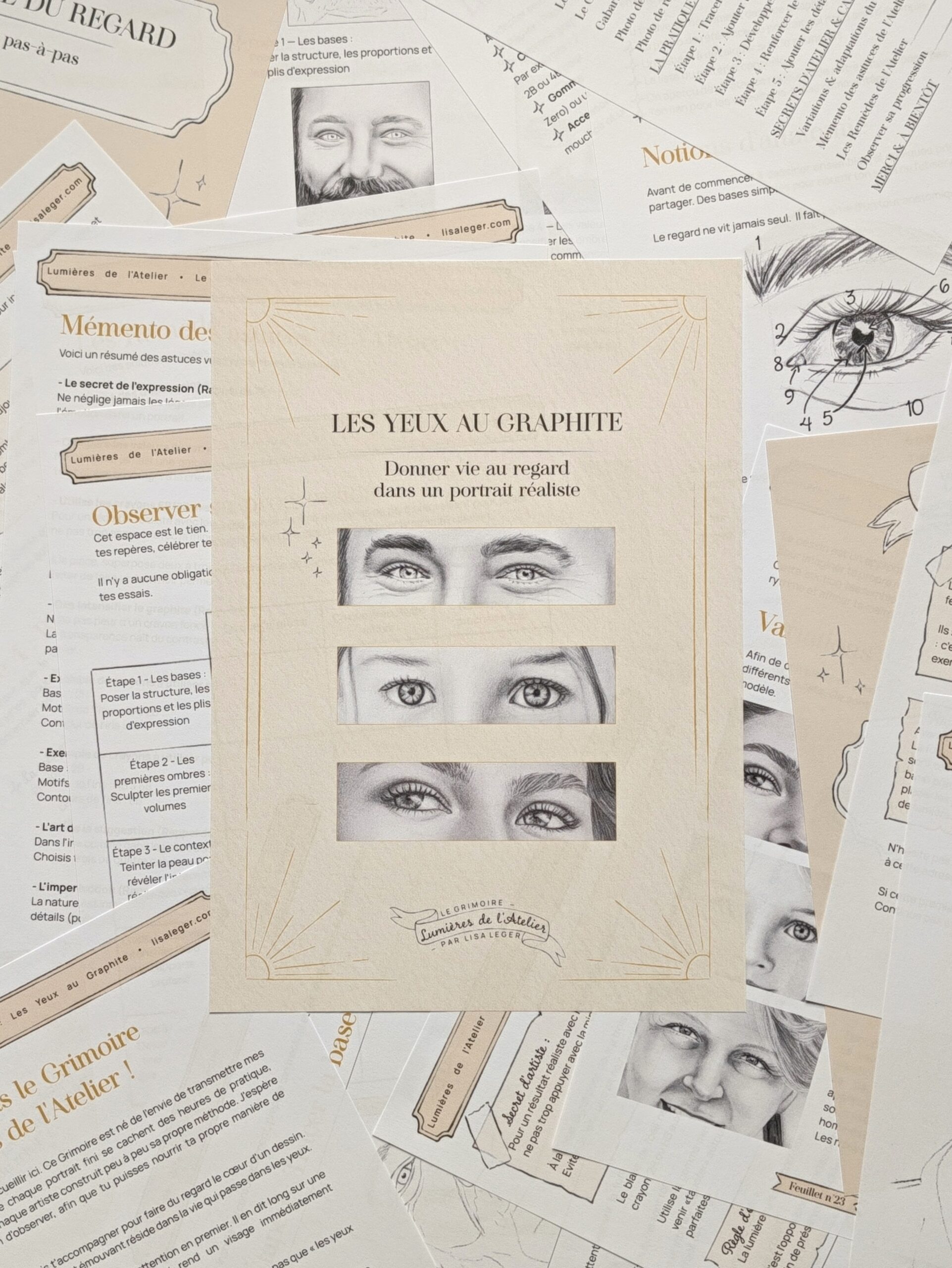 Les Yeux au Graphite : Donner vie au regard dans un portrait réaliste