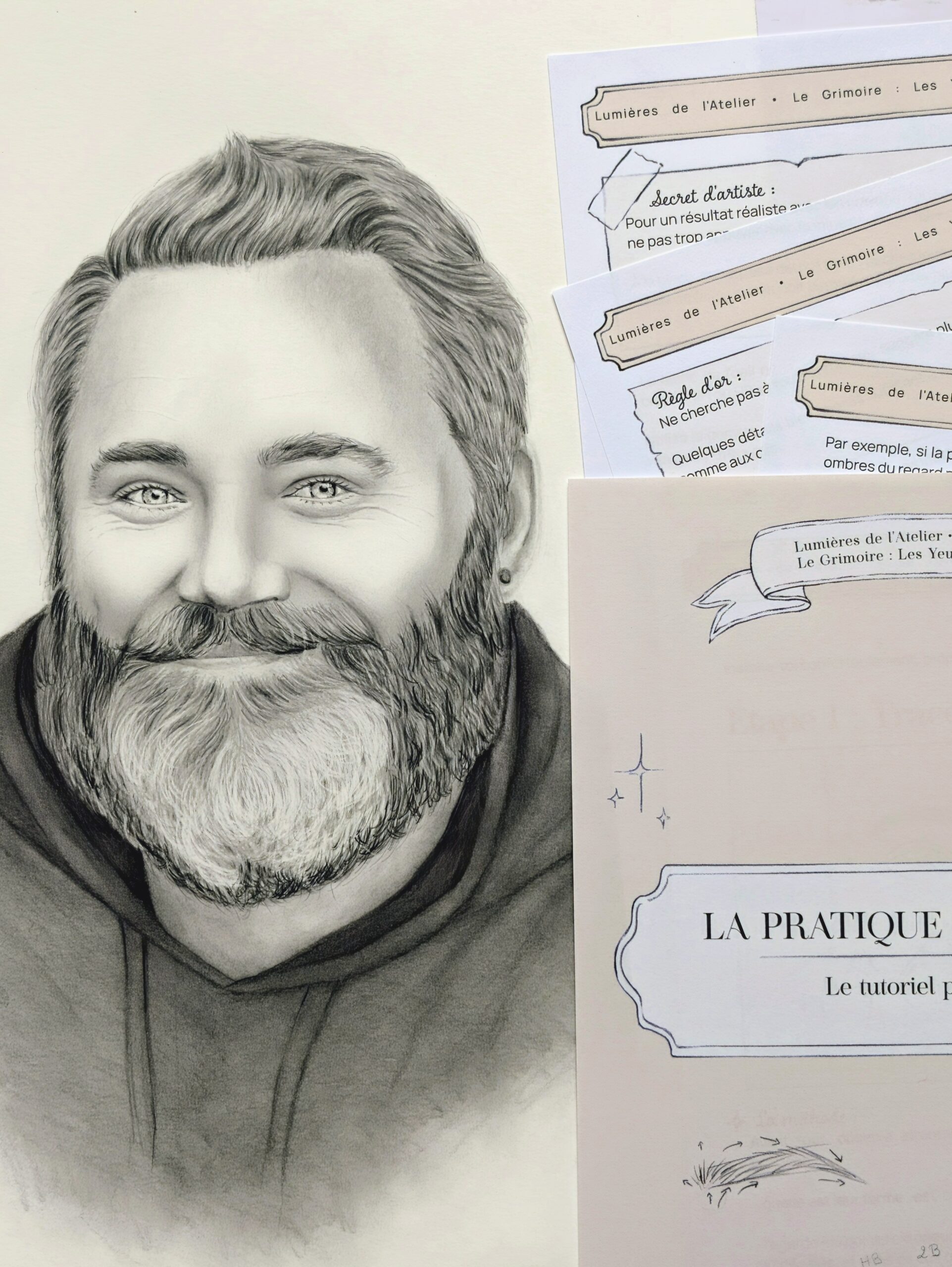 Les Yeux au Graphite : Donner vie au regard dans un portrait réaliste – Image 12